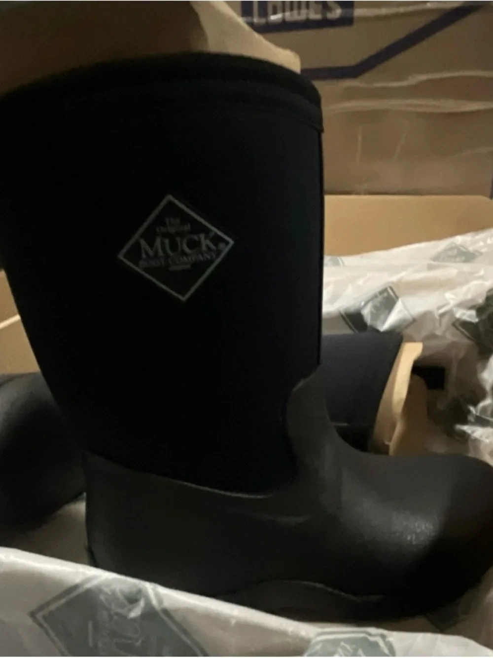 Muck Boot Company Men's Black Rain & Snow Boots